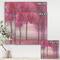 Designart - Shabby Pink Under the Trees - Shabby Chic Premium Canvas Wall Art